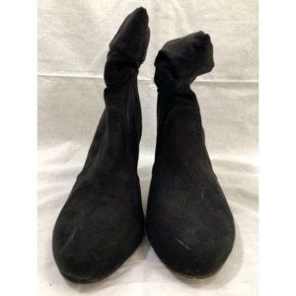 Thalia Sodi Women's Boots Booties Black Suede 7.5 - Picture 6 of 12